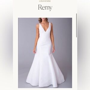 LouVienne Remy White Gown